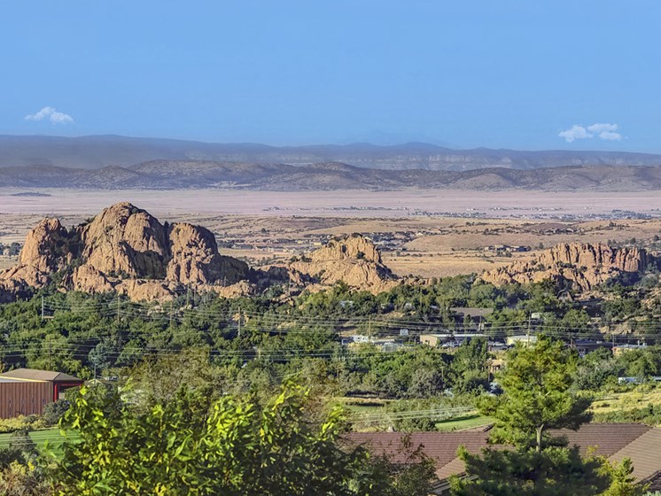 View From Prescott Lakes Apartments at Prescott Lakes Apartments in Prescott, AZ